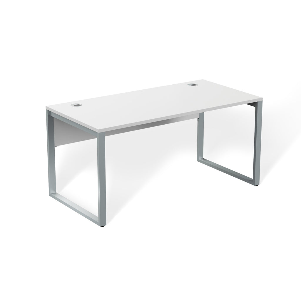 60 inch ergonomic executive desk white