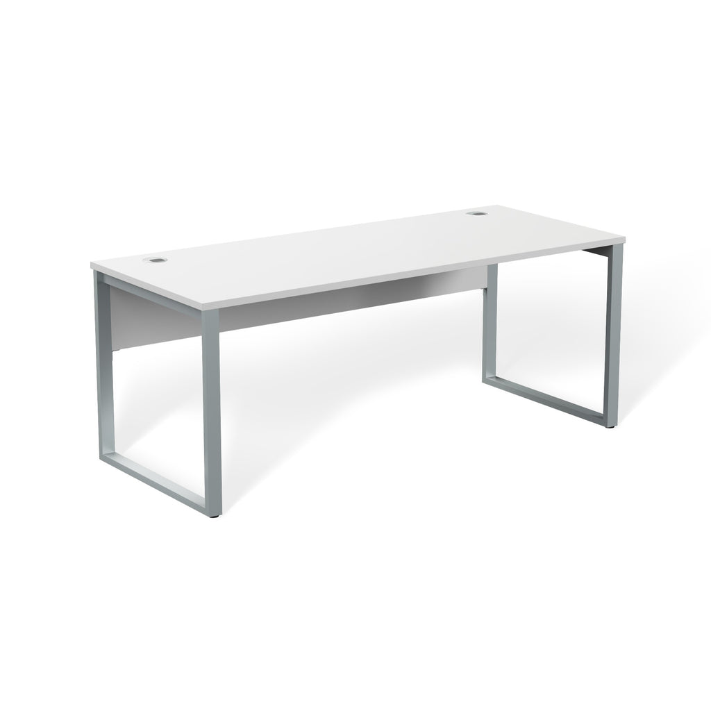 72 inch white desk